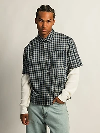 KOLBY BOXY PLAID SHIRT