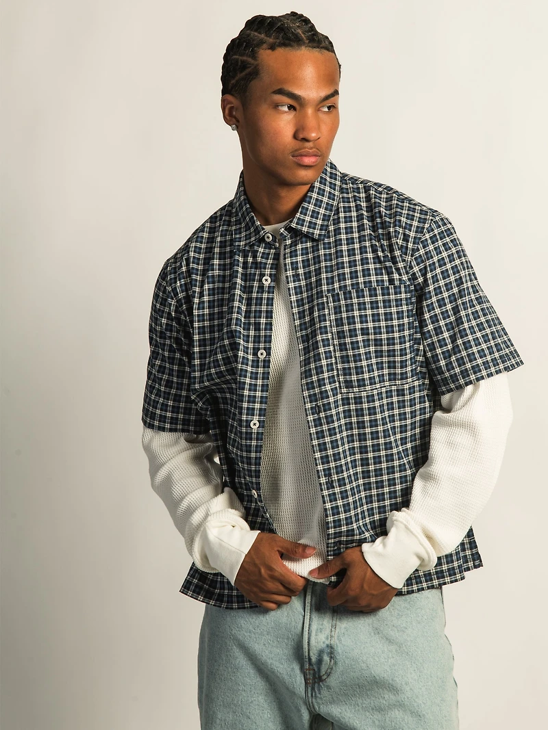 KOLBY BOXY PLAID SHIRT