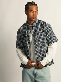 KOLBY BOXY PLAID SHIRT