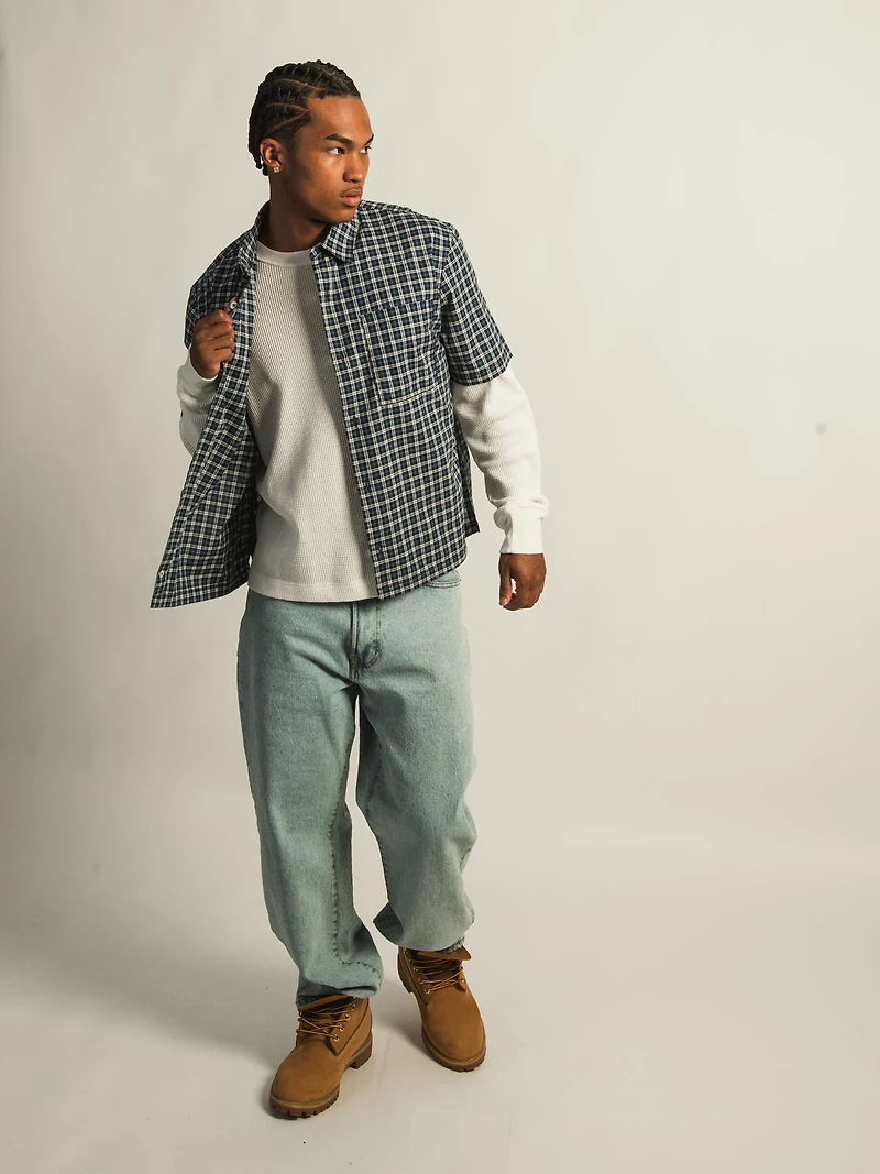 KOLBY BOXY PLAID SHIRT