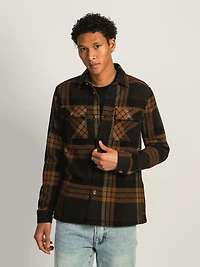CHEMISE SURDIMENSIONNÉE KOLBY - BRUN