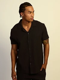 CHEMISE KOLBY COUPE AMPLE – NOIR