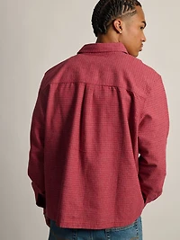 KOLBY SHORT CUT FLANNEL - RED