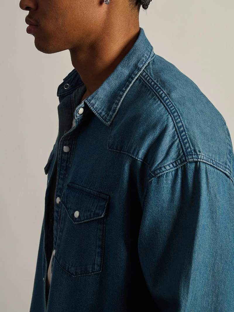 CHEMISE WESTERN KOLBY - JEAN