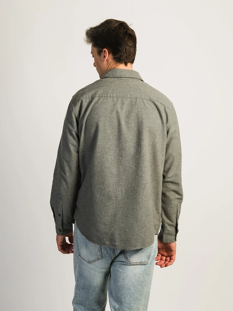 CHEMISE KOLBY EN FLANELLE DE TOUS LES JOURS- GRIS