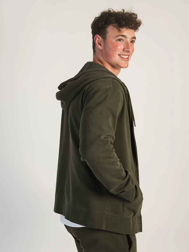 KOLBY RALLY ZIP FRONT HOODIE - CLEARANCE