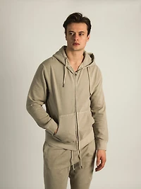 KOLBY RALLY ZIP FRONT HOODIE - CLEARANCE