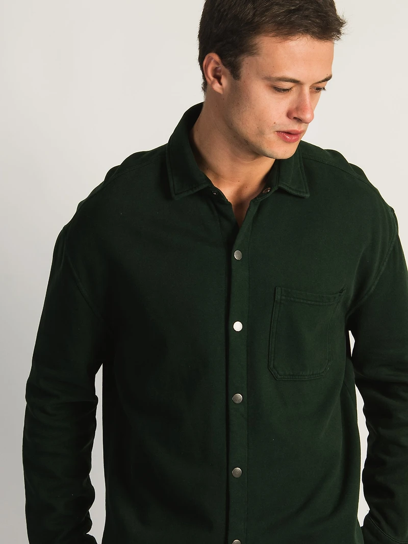 KOLBY ROGUE GARMENT DYE OVERSHIRT - CLEARANCE