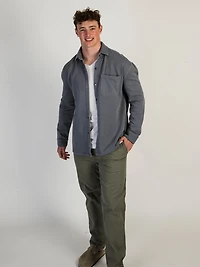 KOLBY ROGUE GARMENT DYE OVERSHIRT - CLEARANCE