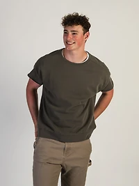 KOLBY HOPPER GARMENT DYE SLEEVELESS TEE - CLEARANCE