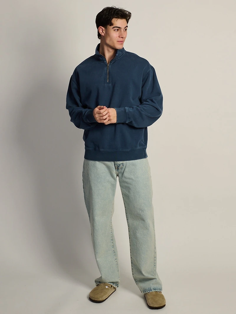 KOLBY RELAXED FIT QUARTER ZIP