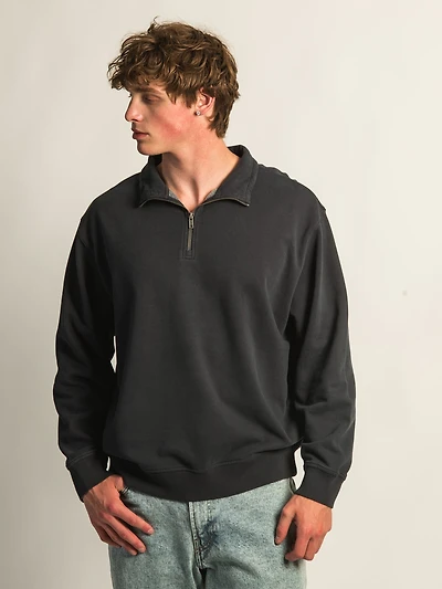 CHANDAIL DÉCONTRACTÉ ¼ ZIP KOLBY – NAVY