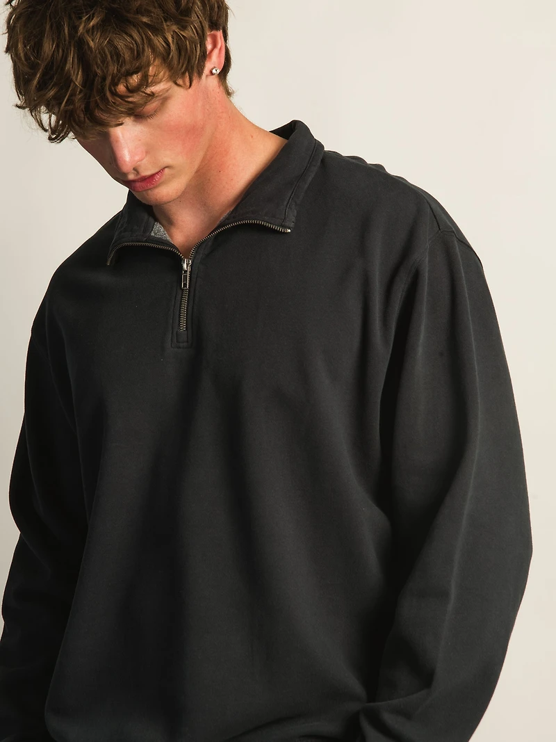 CHANDAIL DÉCONTRACTÉ ¼ ZIP KOLBY – NAVY