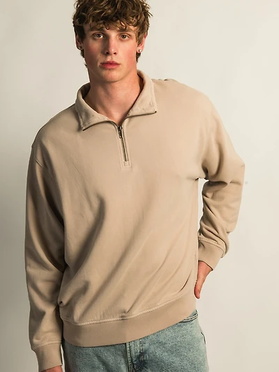 KOLBY RELAXED FIT QUARTER ZIP