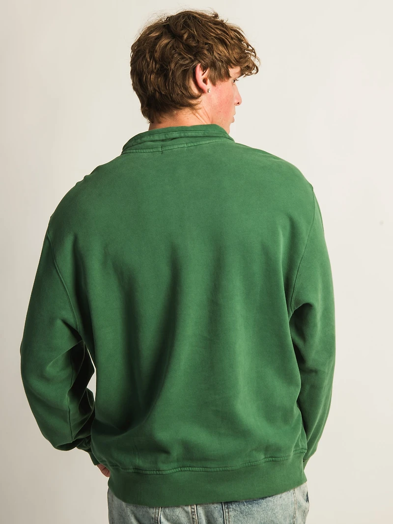 KOLBY RELAXED FIT QUARTER ZIP - PINE
