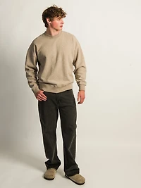 KOLBY RELAXED CREW FIT - BROWN