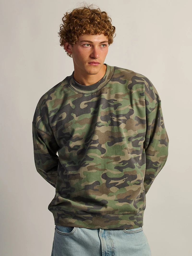 ÉQUIPAGE RAGLAN KOLBY - CAMOUFLAGE