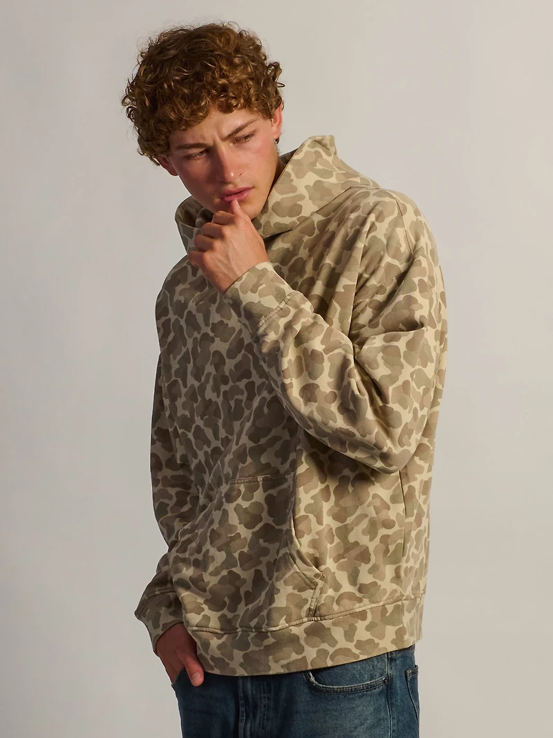 KOLBY RELAXED FIT HOODIE - CAMOUFLAGE