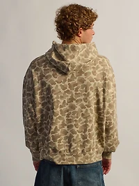 KOLBY RELAXED FIT HOODIE - CAMOUFLAGE