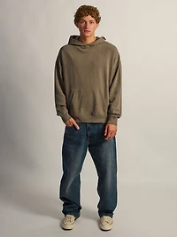 KOLBY RELAXED FIT HOODIE - IRON