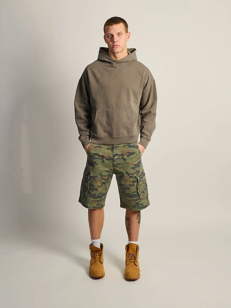 KOLBY RELAXED FIT HOODIE - IRON