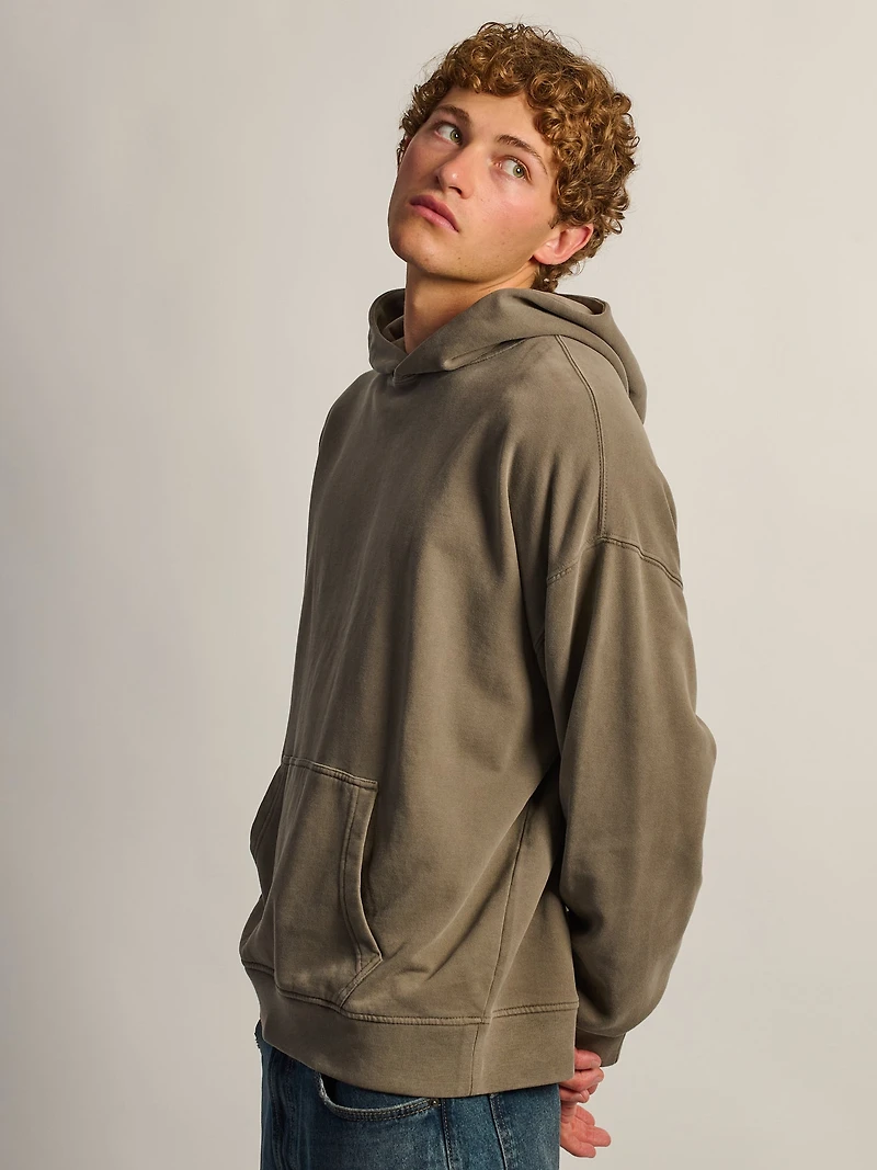 KOLBY RELAXED FIT HOODIE - IRON