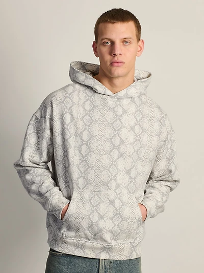 KOLBY RELAXED FIT HOODIE - SNAKE