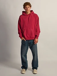 KOLBY RELAXED FIT HOODIE - RED