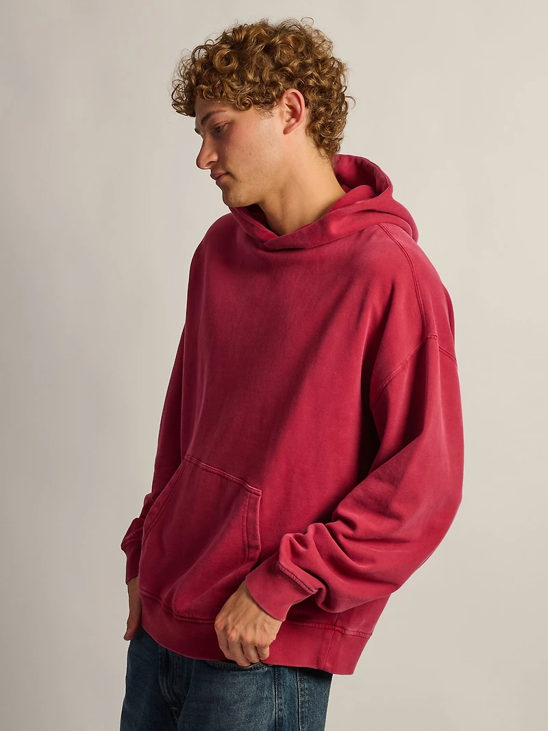 KOLBY RELAXED FIT HOODIE - RED