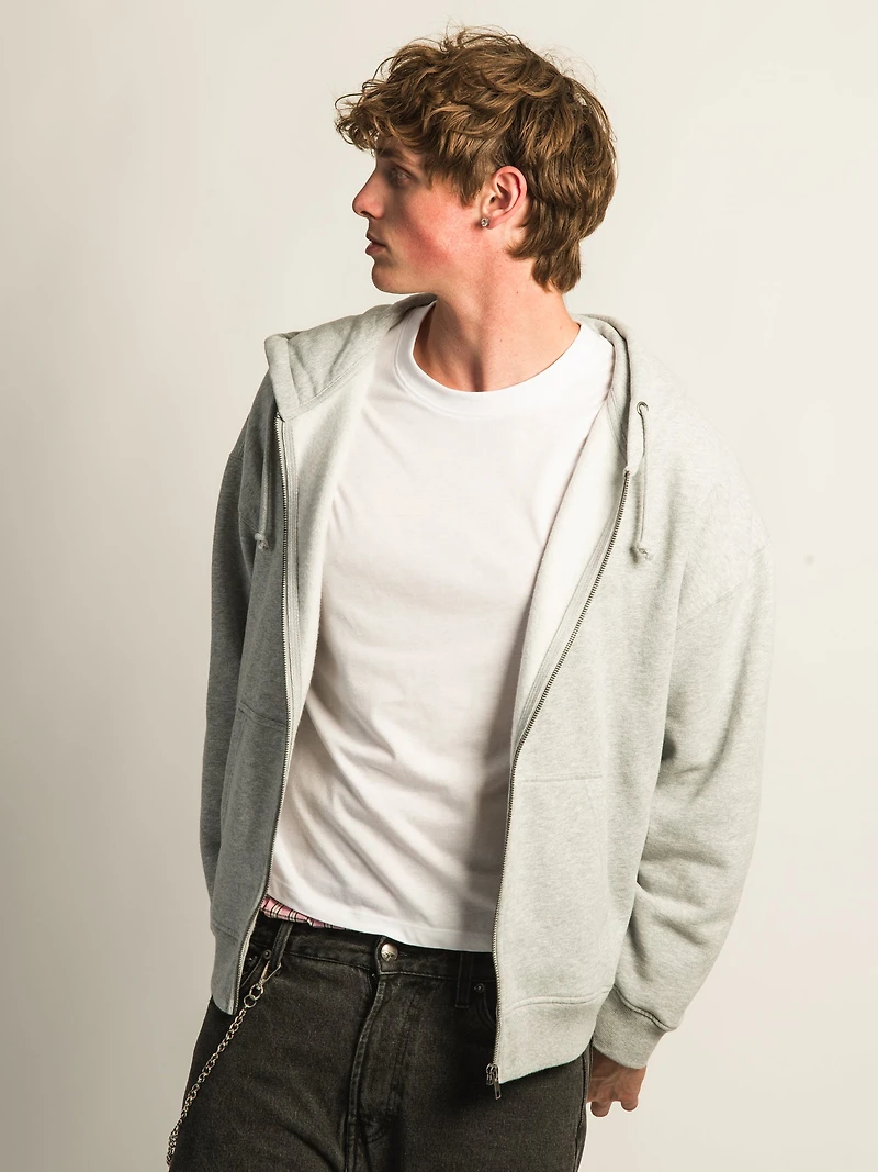 KOLBY RELAXED CREW FIT - GRIS CHINÉ