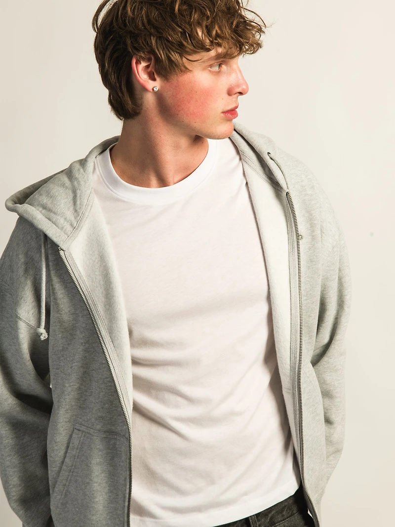 KOLBY RELAXED CREW FIT - GRIS CHINÉ