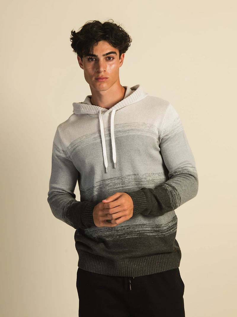 SWEAT À CAPUCHE RAYURES KOLBY - DÉGAGEMENT