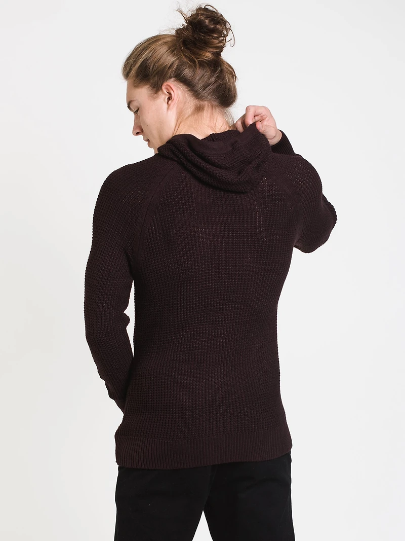 SWEAT À CAPUCHE GAUFRÉ POUR HOMME - LIQUIDATION