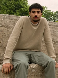 COL ROND EN TRICOT GAUFRÉ KOLBY