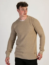 COL ROND EN TRICOT GAUFRÉ KOLBY