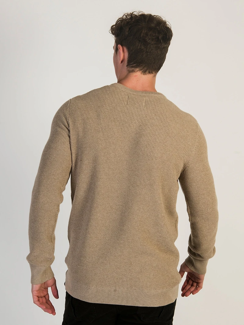 COL ROND EN TRICOT GAUFRÉ KOLBY