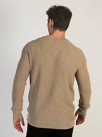 COL ROND EN TRICOT GAUFRÉ KOLBY