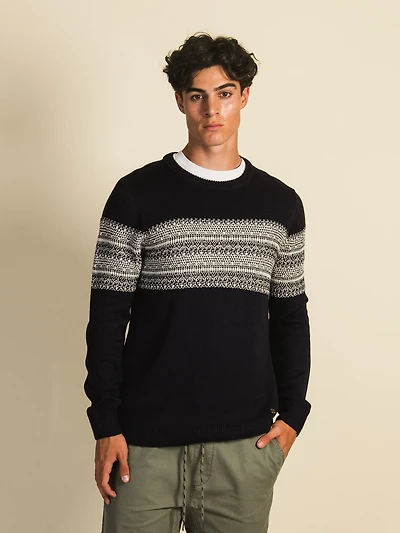 KOLBY FAIRISLE CREW - CLEARANCE