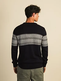 KOLBY FAIRISLE CREW - CLEARANCE