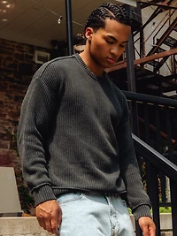 KOLBY RIB KNIT SWEATER