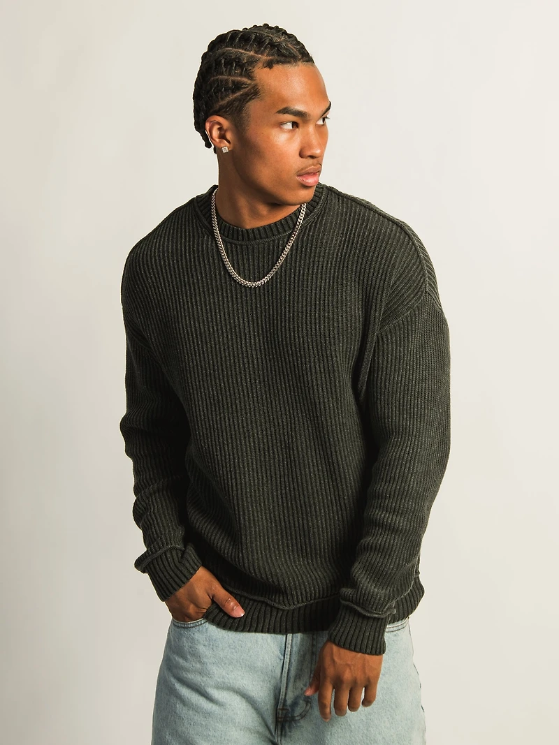 KOLBY RIB KNIT SWEATER