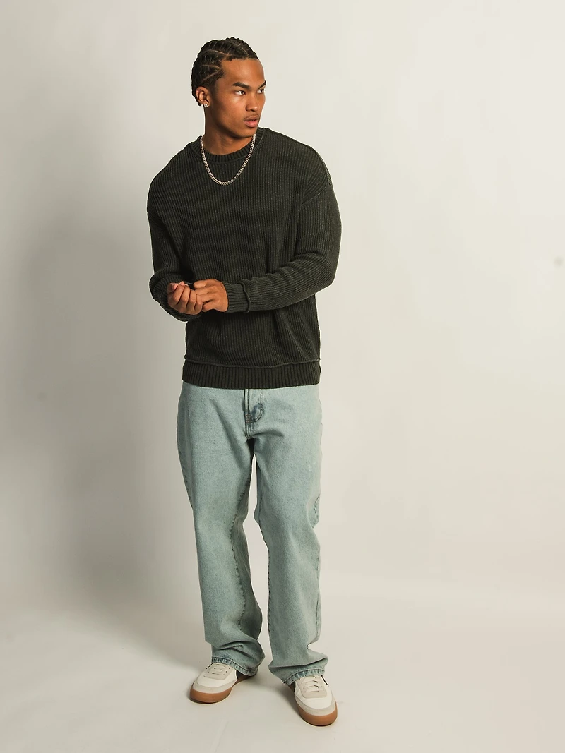 KOLBY RIB KNIT SWEATER