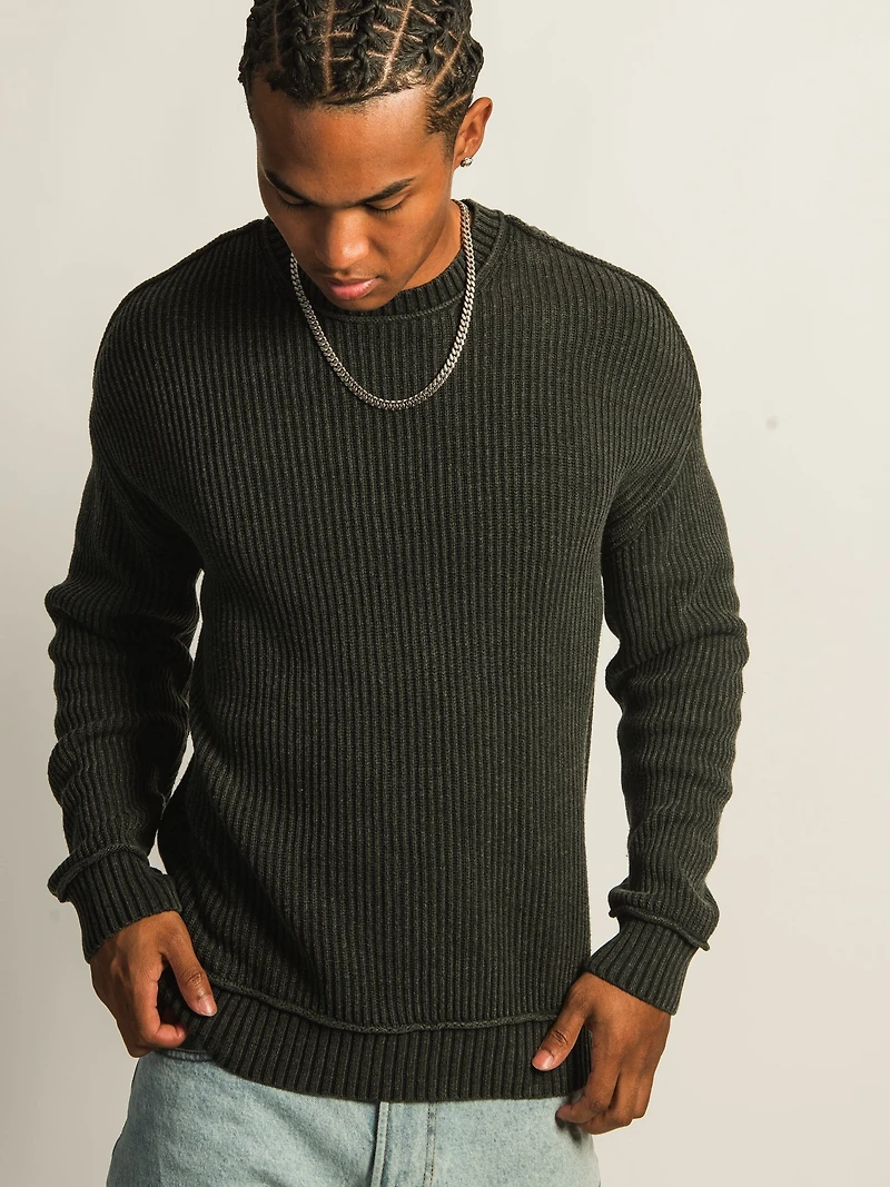 KOLBY RIB KNIT SWEATER