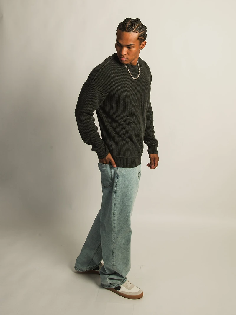 KOLBY RIB KNIT SWEATER