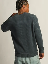 CHANDAIL EN TRICOT KOLBY RIB -BLEU