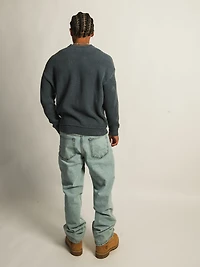 CHANDAIL EN TRICOT KOLBY RIB -BLEU