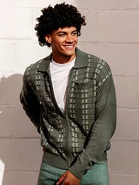 KOLBY COL ZIPPÉ - ANTHRACITE