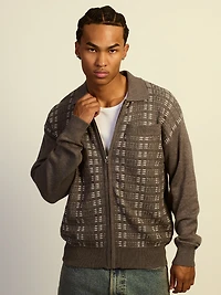 KOLBY COL ZIPPÉ - ANTHRACITE