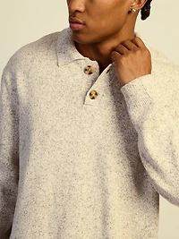 CHANDAIL KOLBY À COL - NATUREL