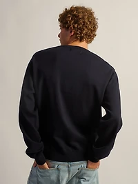 KOLBY GRAPHIC SWEATER - NAVY